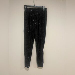 Steve Madden Black Sequin Pants
